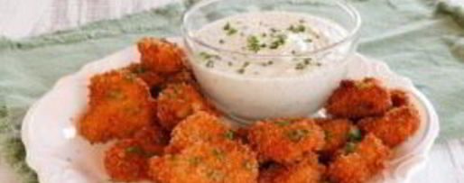 Шаг 5: грибов в панировке