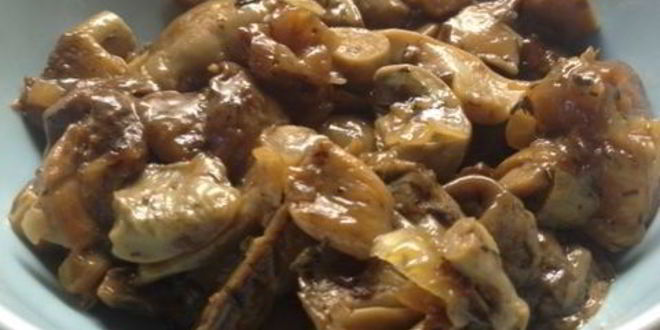 Рецепт грибов жареных в мультиварке