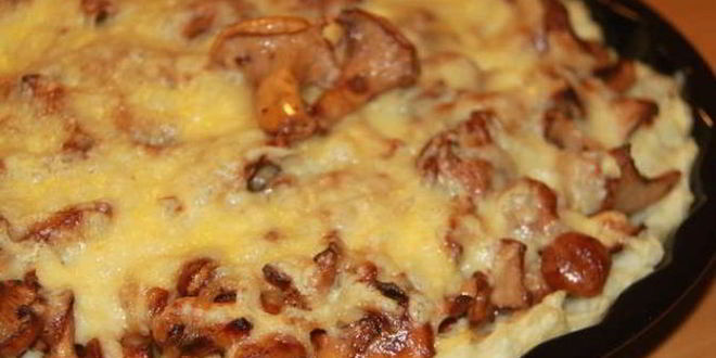 Рецепт лисичек, запеченных в духовке