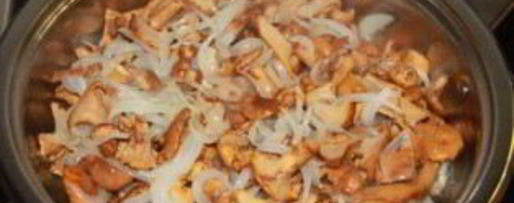 Шаг 1: лисичек, запеченных в духовке