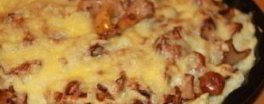 Шаг 5: лисичек, запеченных в духовке