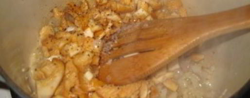 Шаг 1: лисичек жареных