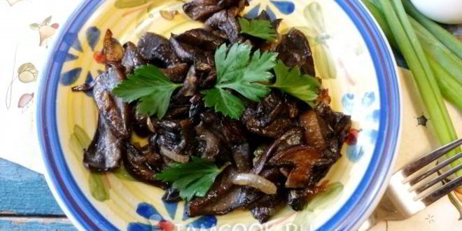 Рецепт подберезовиков жареных