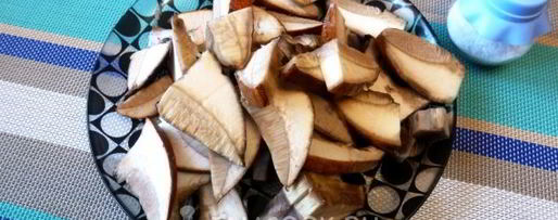 Шаг 3: подберезовиков жареных