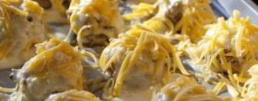 Шаг 4: шампиньонов, фаршированных беконом и сыром