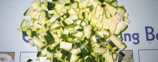 Шаг 11: шампиньонов фаршированных цуккини и сыром