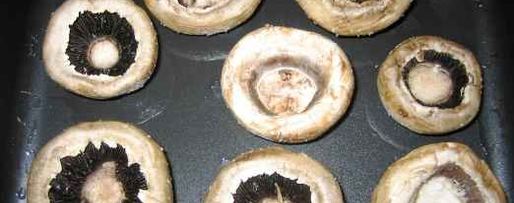 Шаг 15: шампиньонов фаршированных цуккини и сыром