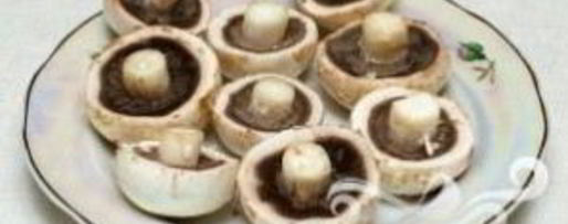 Шаг 1: шампиньонов фаршированных