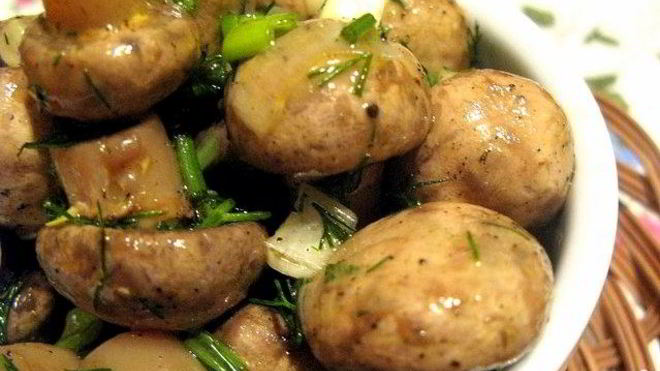 Рецепт Шампиньонов консервированных