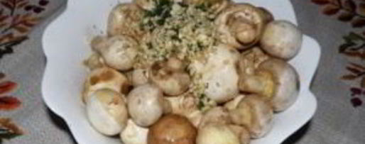 Шаг 1: шампиньонов на шампурах