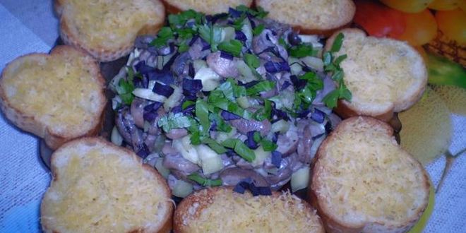 Рецепт шампиньонов по-итальянски