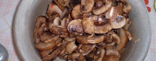 Шаг 6: шампиньонов по-итальянски