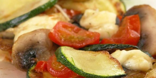 Рецепт шампиньонов с брынзой
