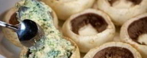 Шаг 6: шампиньонов с курицей и сыром