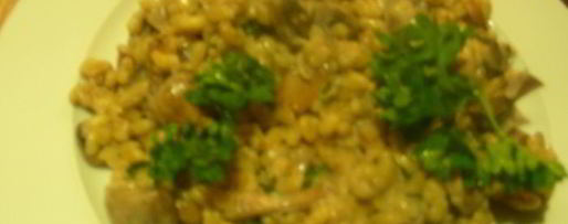 Шаг 5: шампиньонов со шпинатом, сливками и чили