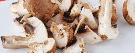 Шаг 3: шампиньонов в карри соусе