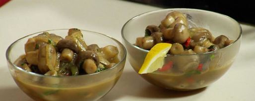 Шаг 5: шампиньонов в хересе