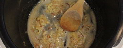 Шаг 5: тушеных грибов в мультиварке