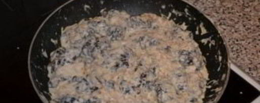 Шаг 3: тушеных сморчков