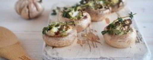 Шаг 6: вегетарианских фаршированных грибочков