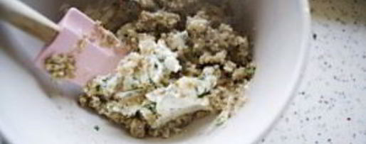 Шаг 4: запеченных грибов с начинкой