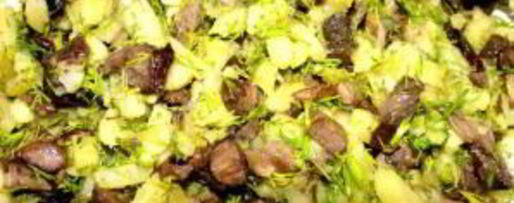 Шаг 3: запеченных подберезовиков