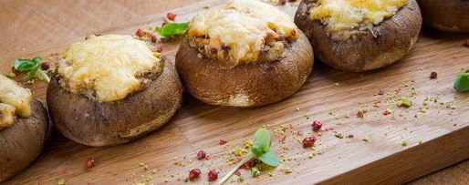 Шаг 8: запеченных шампиньонов по-итальянски