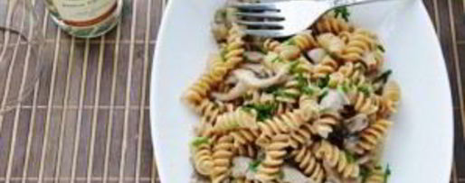 Шаг 12: жареных грибов с макаронами