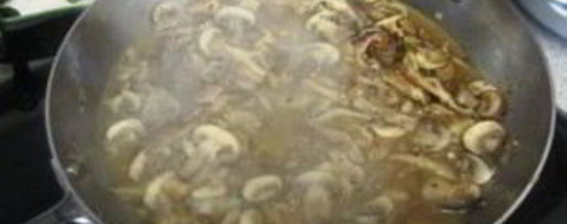 Шаг 7: жареных грибов с макаронами