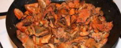 Шаг 2: жареных рыжиков