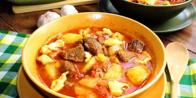 Рецепт будапештского гуляша с чапетками