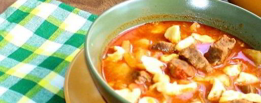 Шаг 8: будапештского гуляша с чапетками