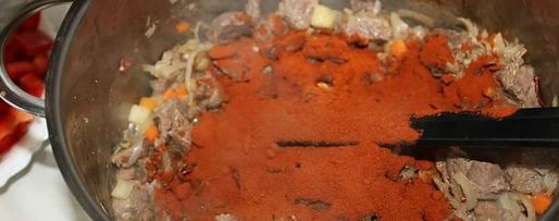 Шаг 11: говяжьего гуляша с чипетками