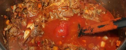 Шаг 12: говяжьего гуляша с чипетками