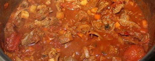 Шаг 14: говяжьего гуляша с чипетками