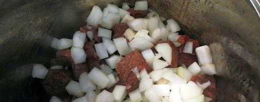 Шаг 4: гуляша без томатной пасты в мультиварке