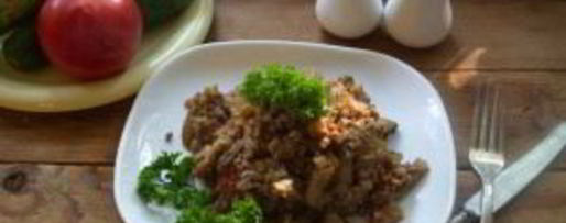 Шаг 5: гуляша из баклажанов