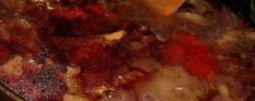 Шаг 7: гуляша из баранины с подливкой