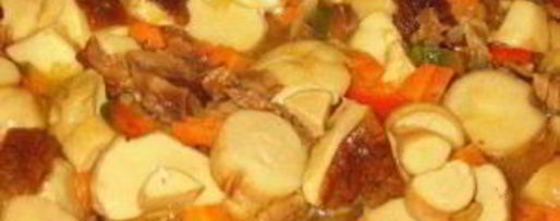 Шаг 3: гуляша из белых грибов