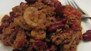 Рецепт Гуляша из фарша и консервированной фасоли