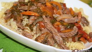 Рецепт Гуляша из говядины с кинзой