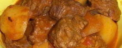 Шаг 13: гуляша из говядины с помидорами