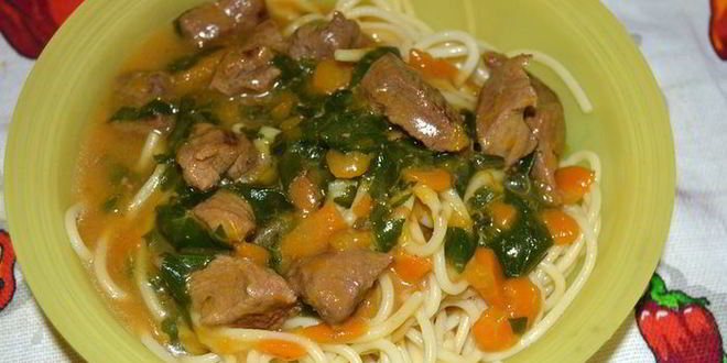 Рецепт гуляша из говядины с тыквой