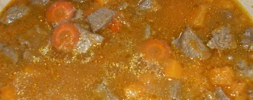 Шаг 3: гуляша из говядины с тыквой