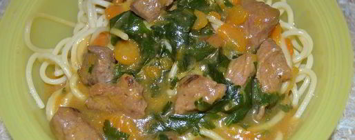 Шаг 6: гуляша из говядины с тыквой