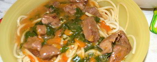 Шаг 7: гуляша из говядины с тыквой