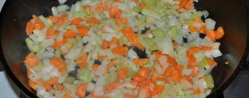 Шаг 3: гуляша из кролика с грибами