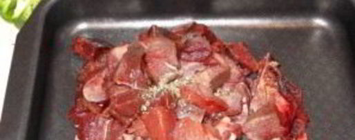 Шаг 1: гуляша из оленины