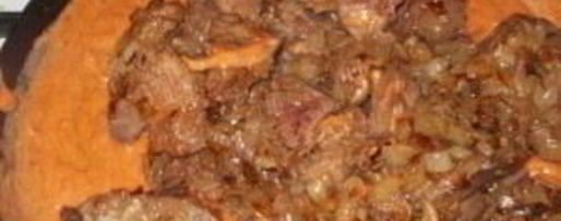 Шаг 5: гуляша из печенки свиной