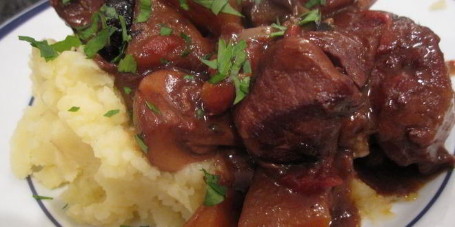 Рецепт гуляша из сердца